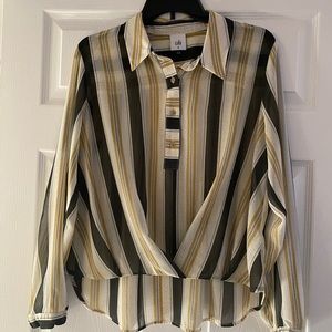 Cabi Blouse. Size M. Tan Gray